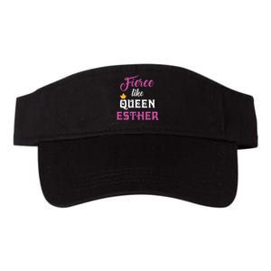 Fierce Like Queen Esther Purim Party Valucap Bio-Washed Visor