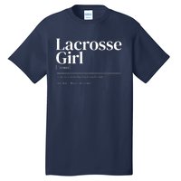 Funny Lacrosse Quote Definition Tall T-Shirt