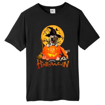 Funny Labrador Retriever1 Spooky Halloween Tall Fusion ChromaSoft Performance T-Shirt