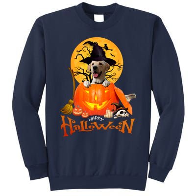 Funny Labrador Retriever1 Spooky Halloween Sweatshirt