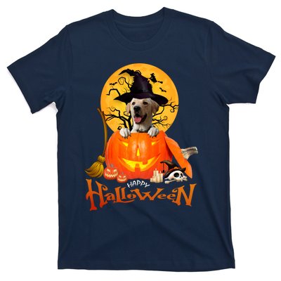 Funny Labrador Retriever1 Spooky Halloween T-Shirt