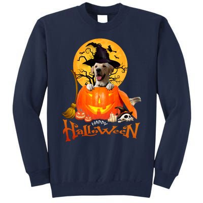 Funny Labrador Retriever1 Spooky Halloween Tall Sweatshirt