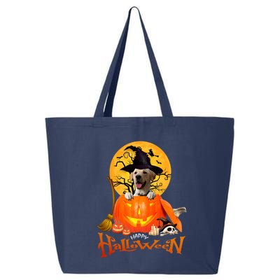 Funny Labrador Retriever1 Spooky Halloween 25L Jumbo Tote