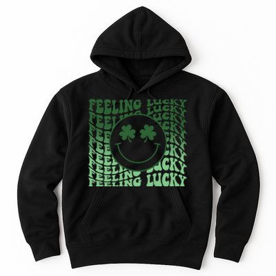 Feeling Lucky Retro St Patricks Hoodie