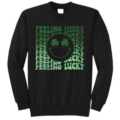 Feeling Lucky Retro St Patricks Sweatshirt