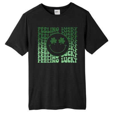 Feeling Lucky Retro St Patricks Tall Fusion ChromaSoft Performance T-Shirt