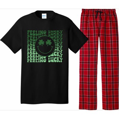 Feeling Lucky Retro St Patricks Pajama Set