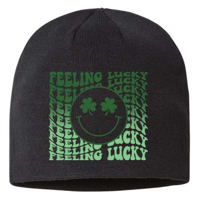 Feeling Lucky Retro St Patricks Sustainable Beanie