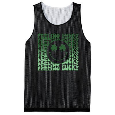 Feeling Lucky Retro St Patricks Mesh Reversible Basketball Jersey Tank