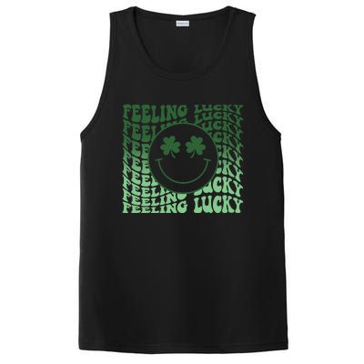 Feeling Lucky Retro St Patricks PosiCharge Competitor Tank