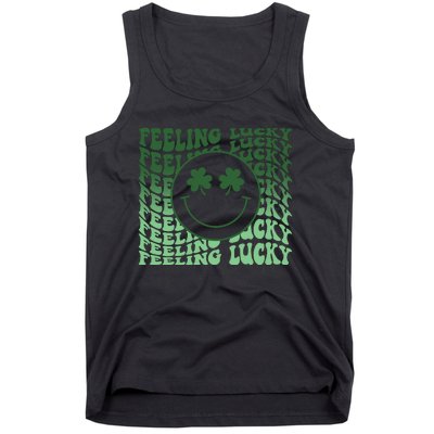 Feeling Lucky Retro St Patricks Tank Top