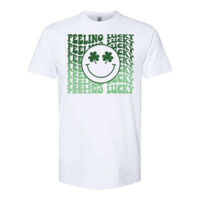 Feeling Lucky Retro St Patricks Softstyle CVC T-Shirt