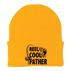 Family Lover Reel Cool Father Fishing Fisher Fisher Gift Knit Cap Winter Beanie