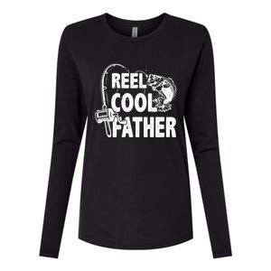 Family Lover Reel Cool Father Fishing Fisher Fisher Gift Womens Cotton Relaxed Long Sleeve T-Shirt