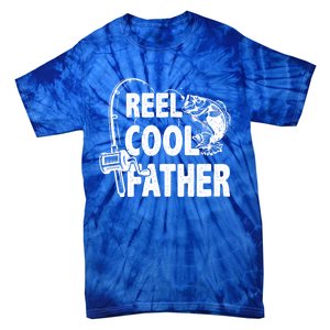 Family Lover Reel Cool Father Fishing Fisher Fisher Gift Tie-Dye T-Shirt