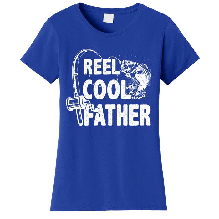 Family Lover Reel Cool Father Fishing Fisher Fisher Gift Women's T-Shirt