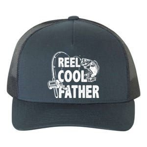 Family Lover Reel Cool Father Fishing Fisher Fisher Gift Yupoong Adult 5-Panel Trucker Hat