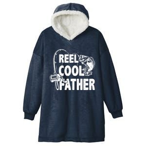 Family Lover Reel Cool Father Fishing Fisher Fisher Gift Hooded Wearable Blanket