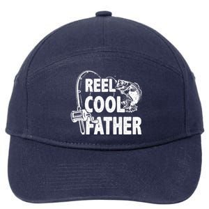 Family Lover Reel Cool Father Fishing Fisher Fisher Gift 7-Panel Snapback Hat