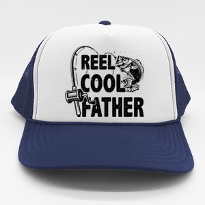 Family Lover Reel Cool Father Fishing Fisher Fisher Gift Trucker Hat