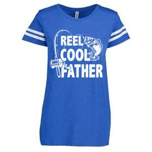 Family Lover Reel Cool Father Fishing Fisher Fisher Gift Enza Ladies Jersey Football T-Shirt