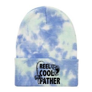 Family Lover Reel Cool Father Fishing Fisher Fisher Gift Tie Dye 12in Knit Beanie