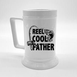 Family Lover Reel Cool Father Fishing Fisher Fisher Gift Beer Stein