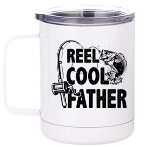 Family Lover Reel Cool Father Fishing Fisher Fisher Gift 12 oz Stainless Steel Tumbler Cup