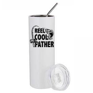 Family Lover Reel Cool Father Fishing Fisher Fisher Gift Stainless Steel Tumbler