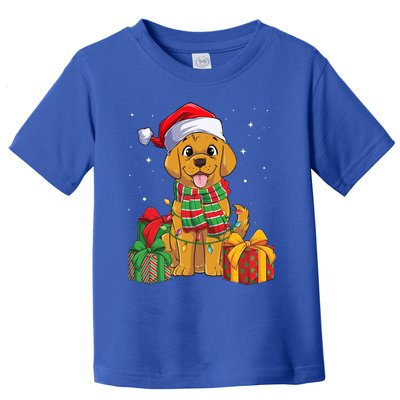 Funny Labrador Retriever Christmas Lights Xmas Lab Dog Lover Great Gift Toddler T-Shirt