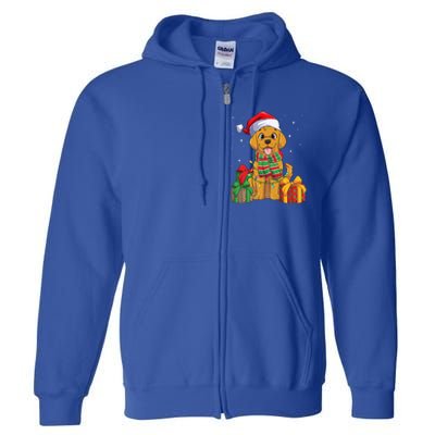 Funny Labrador Retriever Christmas Lights Xmas Lab Dog Lover Great Gift Full Zip Hoodie