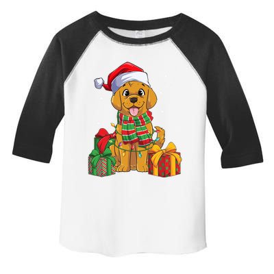 Funny Labrador Retriever Christmas Lights Xmas Lab Dog Lover Great Gift Toddler Fine Jersey T-Shirt