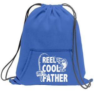 Family Lover Reel Cool Father Fishing Fisher Fisher Funny Gift Sweatshirt Cinch Pack Bag