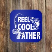 Family Lover Reel Cool Father Fishing Fisher Fisher Funny Gift Coaster