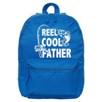 Family Lover Reel Cool Father Fishing Fisher Fisher Funny Gift 16 in Basic Backpack