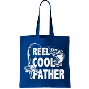 Family Lover Reel Cool Father Fishing Fisher Fisher Funny Gift Tote Bag