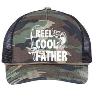 Family Lover Reel Cool Father Fishing Fisher Fisher Funny Gift Retro Rope Trucker Hat Cap