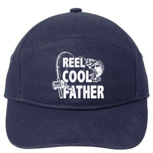 Family Lover Reel Cool Father Fishing Fisher Fisher Funny Gift 7-Panel Snapback Hat