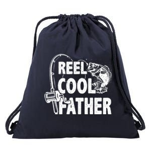 Family Lover Reel Cool Father Fishing Fisher Fisher Funny Gift Drawstring Bag