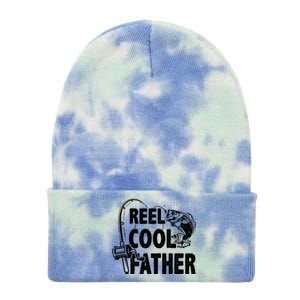 Family Lover Reel Cool Father Fishing Fisher Fisher Funny Gift Tie Dye 12in Knit Beanie