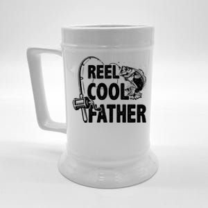 Family Lover Reel Cool Father Fishing Fisher Fisher Funny Gift Beer Stein