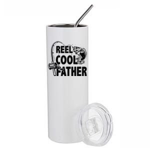 Family Lover Reel Cool Father Fishing Fisher Fisher Funny Gift Stainless Steel Tumbler