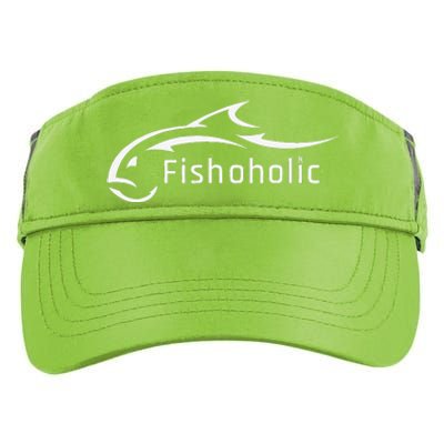 Fish Logo Represents All Fish & Fishing Enthusiasts Adult Drive Performance Visor