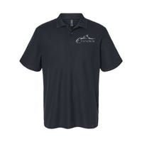 Fish Logo Represents All Fish & Fishing Enthusiasts Softstyle Adult Sport Polo