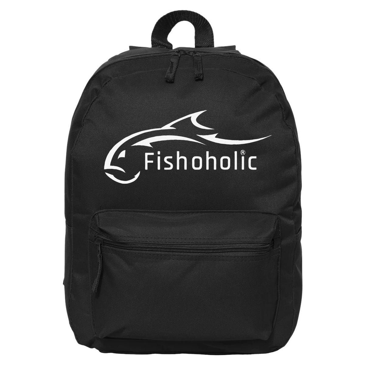 Fish Logo Represents All Fish & Fishing Enthusiasts 16 in Basic Backpack