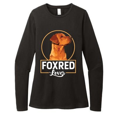 Foxred Lover Redfox Labrador Retriever Fox Red Womens CVC Long Sleeve Shirt