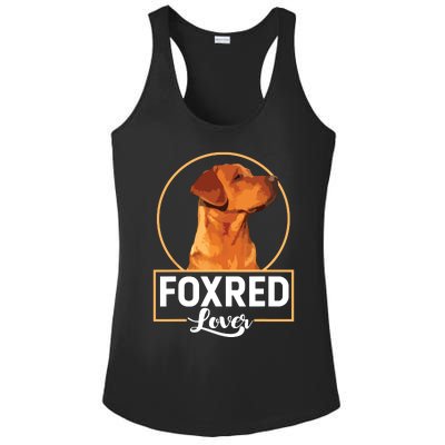 Foxred Lover Redfox Labrador Retriever Fox Red Ladies PosiCharge Competitor Racerback Tank