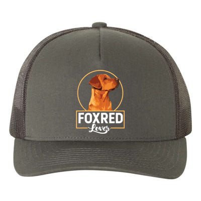 Foxred Lover Redfox Labrador Retriever Fox Red Yupoong Adult 5-Panel Trucker Hat