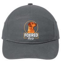 Foxred Lover Redfox Labrador Retriever Fox Red 7-Panel Snapback Hat