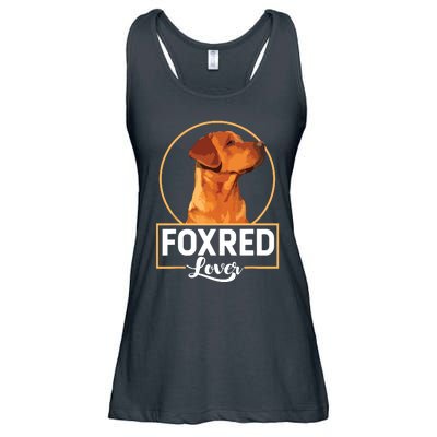 Foxred Lover Redfox Labrador Retriever Fox Red Ladies Essential Flowy Tank